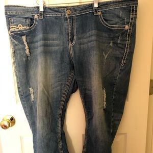 Denim Jean Capris
